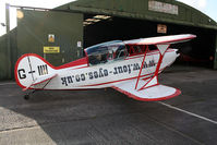 G-IIII @ EGCB - seen @ Barton - by castle