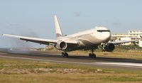 P4-MES @ TNCM - P4-MES doing a bounce and go on runway 10 after landing from a long night flight.