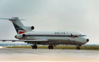 N520DA @ MCO - Boeing 727-232 of Delta Airlines taxying to the active runway at Orlando in May 1988. - by Peter Nicholson