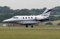 G-OMJC @ EGGW - Rolling down Runway 26 at Luton. - by MikeP