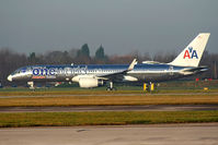 N174AA @ EGCC - American Airlines 757 in One World livery - by Chris Hall
