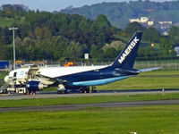 OY-SRO @ EGPH - Mearsk/Starair B767 On the freight ramp at EDI