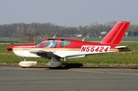 N55424 @ LFPN - taxing on the runway - by Alain Picollet