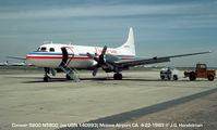 N5800 @ MHV - Prototype stretched Convair at Mojave CA Airport