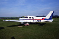 G-LACD @ EGLS - seen @ Old Sarum