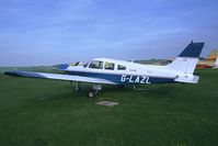 G-LAZL @ EGLS - seen @ Old Sarum