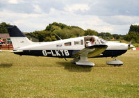 G-LKTB @ EGCV - seen @ Sleap - by castle
