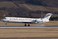 OE-LVG @ VIE - Austrian arrows Fokker F-100