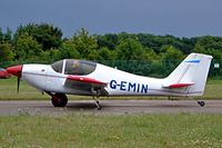 G-EMIN @ EGBP - Europa Avn Europa [PFA 247-12673] Kemble~G 11/07/2004. Seen at the PFA Fly in 2004 Kemble UK taxiing out for departure. - by Ray Barber