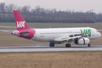 LZ-MDB @ VIE - Air Via Airbus A320-232