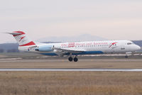 OE-LVJ @ VIE - Austrian arrows Fokker F-100