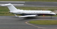 VP-BJN @ TNCM - VP-BJN at the holding point ALPHA before entering the active runway for take off