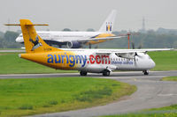 G-VZON @ EGCC - Aurigny Island - by Artur Bado?