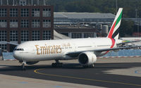 A6-ECD @ EDDF - Arriving at T2 parking. - by MikeP