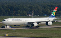 ZS-SNB @ EDDF - Moving from day parking to the Terminal area. - by MikeP