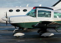 G-BIPV @ EGLK - VISITING AA-5B IN FRONT OF THE TERMINAL - by BIKE PILOT