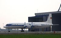 DM-STA @ EDDP - Rebirth of an former GDR-Lufthansa-Airplane. After a perfect paint shop in a hangar at Leipzig, this 49 year old prop was presented the first time in the colourscheme of Deutsche Lufthansa. The former Deutsche Lufthansa (GDR) was founded in 1955.  - by Holger Zengler