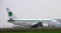D-AGEB @ EDDP - Rolling by from rwy 08L - by Holger Zengler