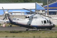 N76AF @ TNCM - N76AF park on the helipad TNCM - by SHEEP GANG