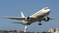 P4-MES @ TNCM - P4-MES departing TNCM on runway for  the next island ANTIGUA