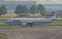 OK-FGS @ EHAM - Heading for departure. - by MikeP