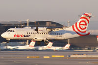 SP-EDF @ VIE - EuroLOT Aerospatiale ATR-42-500