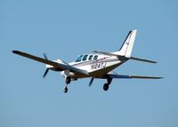 N124TJ @ SHV - Landing on 23 at Shreveport Regional.