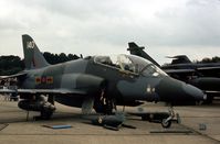 XX265 @ GREENHAM - Hawk T.1 of 234 Squadron/1 Tactical Weapons Unit on display at the 1979 Intnl Air Tattoo at RAF Greenham Common. - by Peter Nicholson