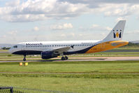 G-OZBB @ EGCC - seen @ Manchester - by castle