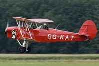 OO-KAT @ EBDT - arrival for the old timer fly in.