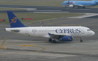 5B-DBP @ EBBR - Heading for the departure Runway. - by MikeP