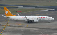 TC-AAE @ EBBR - Heading to 07R for departure. - by MikeP