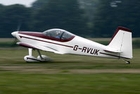 G-RVUK @ EBDT - departure from Schaffen-Diest