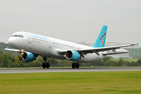 TC-TCF @ EGCC - Turkuaz Airlines - by Artur Bado?