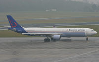 OO-SFM @ EBBR - Heading to 07R for departure. - by MikeP