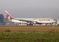 A7-AEI @ EGCC - Qatar Airways A330-302 C/N 813. - by vickersfour