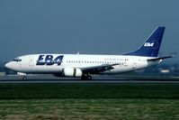OO-LTJ @ EBBR - arrival at Brussels