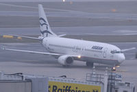 SX-BGV @ VIE - Aegean Airlines Boeing 737-4Q8 - by Joker767