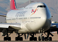 G-VROY @ KLAS - Departure to London.