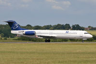 F-GNLH @ EGGW - Backtracking Runway 26. - by MikeP