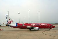VH-VOW @ YMML - VH-VOW Virgin Blue 737 ready for departure from Melbourne - by Pete Hughes