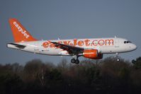 G-EZIC @ EGCC - Easyjet A319 at Manchester - by Terry Fletcher