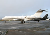 VP-BAM @ EGLF - Global Express 5000 (c/n 9157). Operated by Dobro Ltd. - by vickersfour