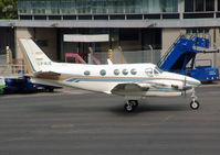 LV-WJE @ EGAA - Private. King Air C90B. - by vickersfour