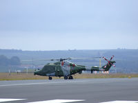 ZE380 @ EGQL - Lynx AH.9 From 9 reg,seen here on exercise at RAF Leuchars - by Mike stanners