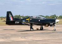 ZF238 - Elvington Air Show 2003. Royal Air Force Tucano from 1 FTS. - by vickersfour