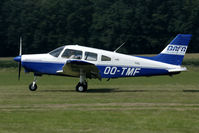 OO-TMF @ EBDT - arrival at the old-timer fly-in 2009.