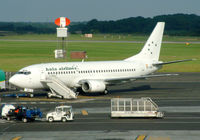EC-IOR @ EGNT - Hola Airlines. B737-382 (c/n 24449). - by vickersfour