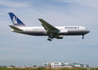 G-BRIF @ EGNT - Britannia Airways - by vickersfour