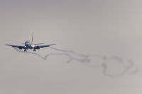 TC-SKD @ EDDR - Sky Airlines Black Eagle with nice vortex contrails during the ILS approach RW27 - by Friedrich Becker